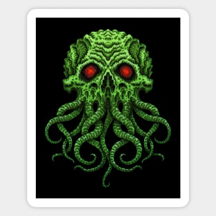 Cthulhu Skull - Azhmodai 2019 Magnet